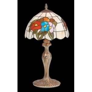  Table Lamps Antique Brass, Table Lamp Tiffany Style Light 