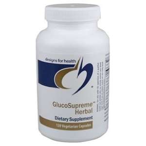  Designs For Health   GlucoSupreme   Herbal 120 capsules 