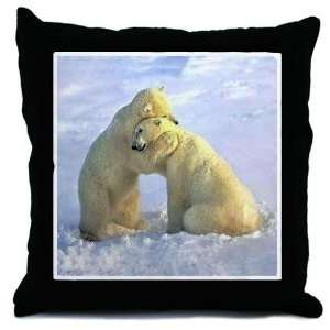  Polar bears Pets Throw Pillow by CafePress: Home & Kitchen