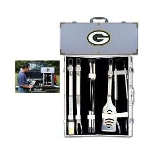  Green Bay Packers 8pc. BBQ Set w/Case