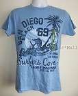 Mens Fifth Foundation T Shirt Vintage Cali Boy San Diego Beach Surfer 