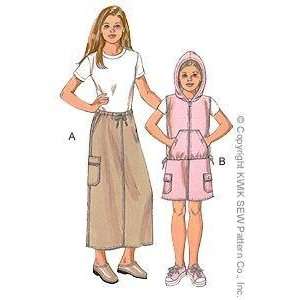    Girls Cargo skirts & Vest By The Each Arts, Crafts & Sewing