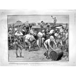   1902 Christmas Veldt Africa War Soldiers Beer Plum Pud
