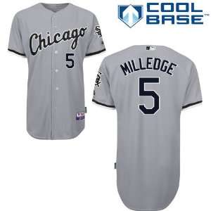 : Lastings Milledge Chicago White Sox Authentic Road Cool Base Jersey 