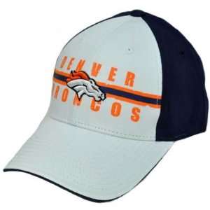   Licensed Printed Hat Cap White Navy Blue Orange Constructed: Sports