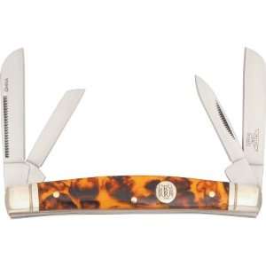 Rough Rider Knives 491 Congress Pocket Knife with Imitation Tortoise 