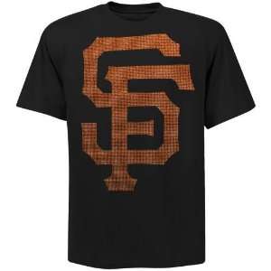    San Francisco Giants Bling Logo T Shirt (Black)