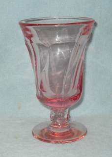 FOSTORIA crystal JAMESTOWN PINK pattern Juice Glass  
