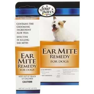  Four Paws Ear Mite Remedy for Dogs   3/4 oz (Quantity of 6 