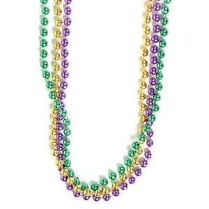  Green Gold Purple Metallic Bead Necklaces 