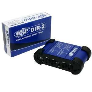    OSP DIR 2 Premium Dual Mono/Stereo Direct Box Musical Instruments