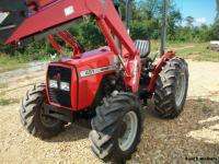 Massey Ferguson 451 Diesel Farm Tractor 4X4 W/Loader  