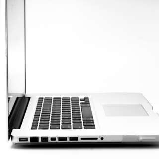 Clear Rubberized Hard Shell Case Skin for MacBook Pro 13+TPU Keyboard 