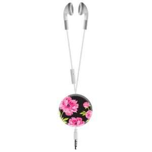  Glam Cute Retractable Dual Hands free Headset and Earbuds 