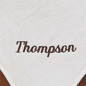  Custom Name Personalized Fleece Blanket   White