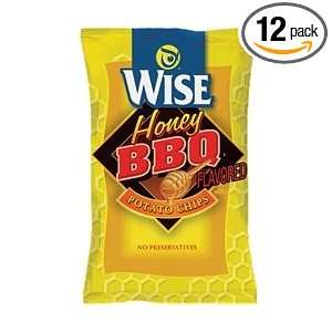 Wise Honey BBQ Potato Chip, 8.75 Oz Bags (Pack of 12)  