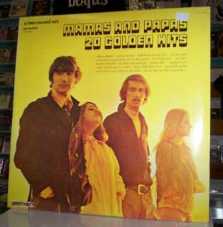 Mamas & Papas: 20 Golden Hits LP SEALED/NEW  