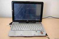 HP TX2000 Turion 64x2 Duo Core 2GHz Tablet PC BOOTS TO BIOS Cracked 