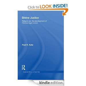 Divine Justice: Religion and the Development of Chinese Legal Culture