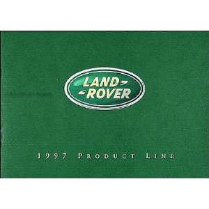   Land Rover Original Sales Catalog Range/Discovery/Defender: Land Rover