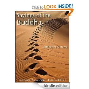 Sayings of the Buddha (Translation) Siddhattha Gotama, John Fabian 
