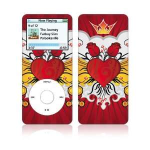  Apple iPod Nano 1G Decal Skin   Rose Heart Everything 