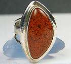 BOLD JAY KING Mine Finds DTR Sterling Silver 925 RiNG Red spotted 