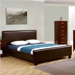 Paramount Bed in Chocolate Brown Size King 