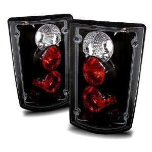  00 05 Ford Excursion Black Tail Lights Automotive