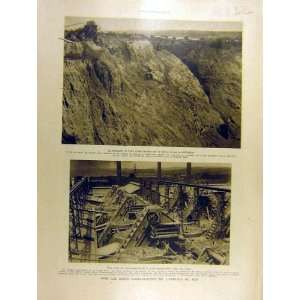  1930 Diamond Mines South Africa Excavation Quarry