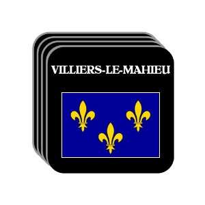 Ile de France   VILLIERS LE MAHIEU Set of 4 Mini Mousepad Coasters