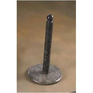   Home Charcoal Marble Deluxe Paper Towel Holder: Kitchen & Dining
