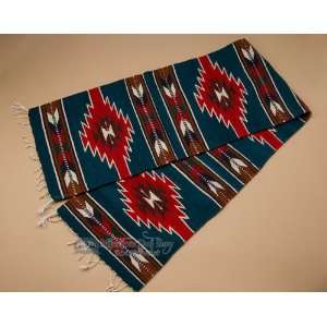  Zapotec Wool Table Runner 15x80 (a69)