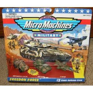   Micro Machines Clash Defense Crew #3 Military Collection: Toys & Games