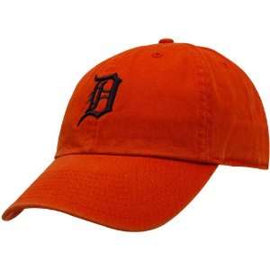   Brand Detroit Tigers Orange Cleanup Adjustable Hat: Sports & Outdoors