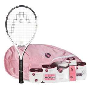  Head Youtek Three Star White Tennis Racquet Bag Bundle 