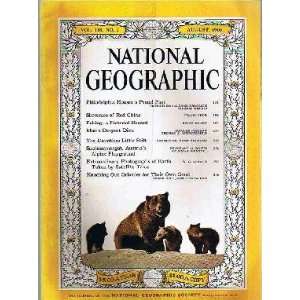  National Geographic August 1960 (Vol. 118) The National 