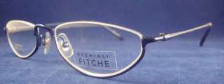 Blue Eyeglass Frame Eyewear Titanium Womens Readers  