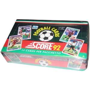  1992 Score Italian Soccer Box   36P