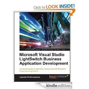Microsoft Visual Studio LightSwitch Business Application Development 