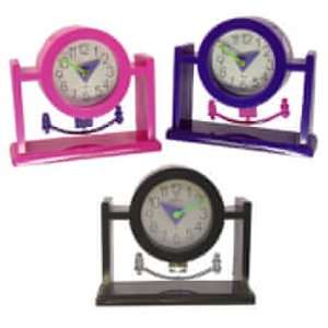  Pink Purple Swing ClockAnimal shaped alarm clocks also 