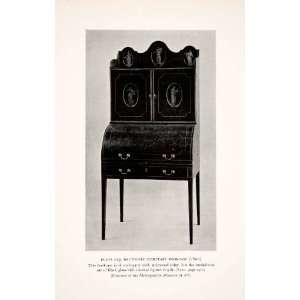  1939 Print Baltimore Secretary Bookcase Desk Furniture 
