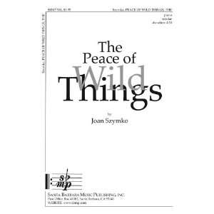  The Peace of Wild Things (Educational Octavo, SSAA, Piano 