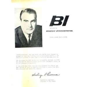  Braniff International Travel Agent Sales Course 1970s 