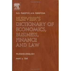 Dictionary Of Economics, Business, Finance And Law Dictionary 