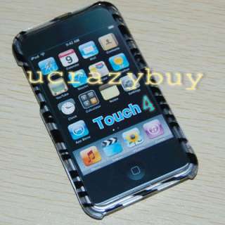 Zebra Hard Case Cover Skin Shell for Apple iPod Touch 4th Gen 4G 8GB 