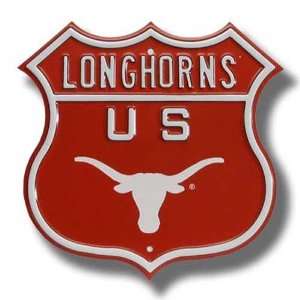  Texas Longhorns NCAA Embossed Route Sign: Sports 