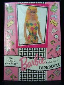 Barbie Paper Doll 1966 Color Magic Barbie Peck Aubrey NRFB  