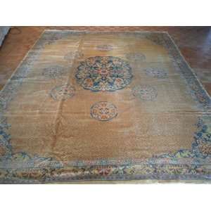  12 x 149 ANTIQUE ART DECO CHINESE RUG GOLD: Everything 