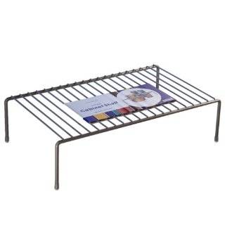  Cabinet Organizer   Wire Shelf (White) (16 1/2W x 10D x 